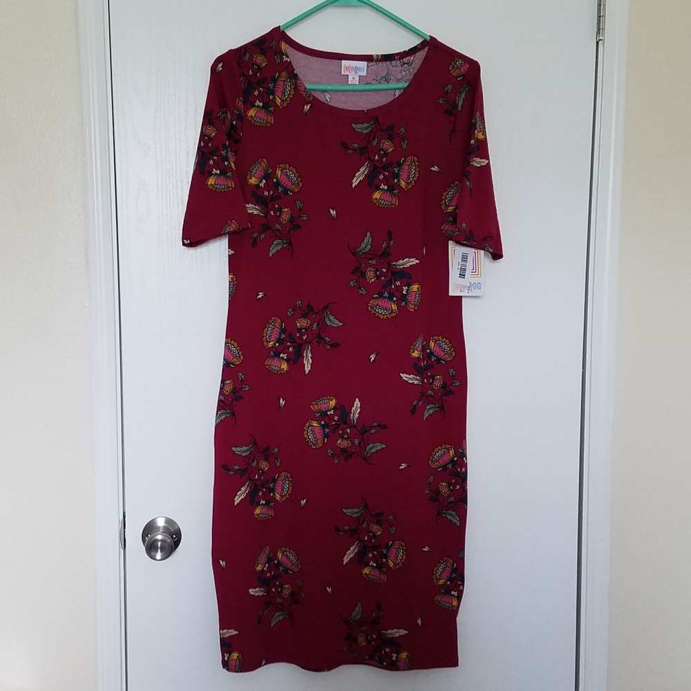 Nwt's Floral, Fitted, Julia Bodycon Dress Medium